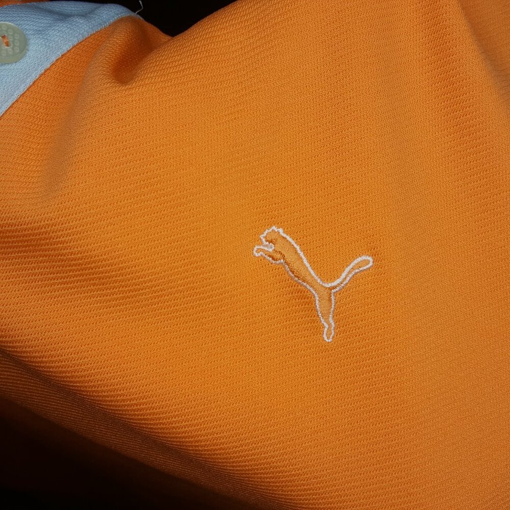 Orange Collared Shirt - Picture 3 of 5